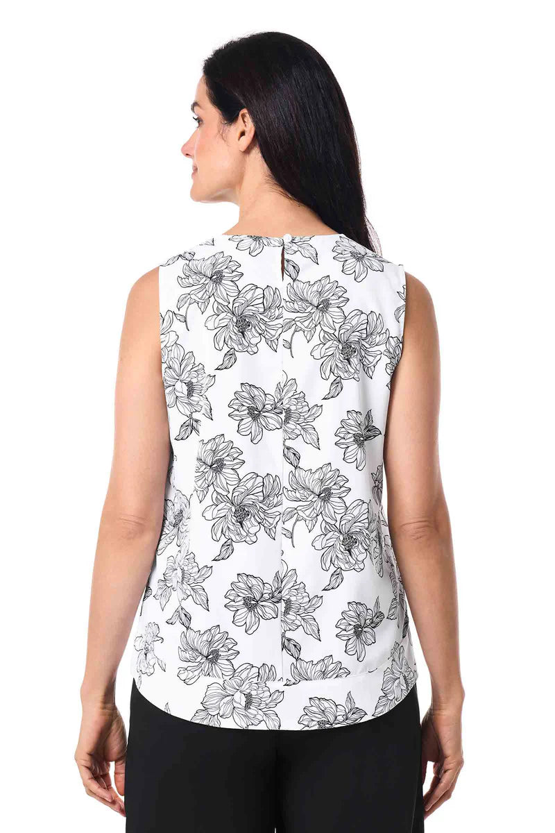 St. Tropez Swing Tank - Perfect Peony
