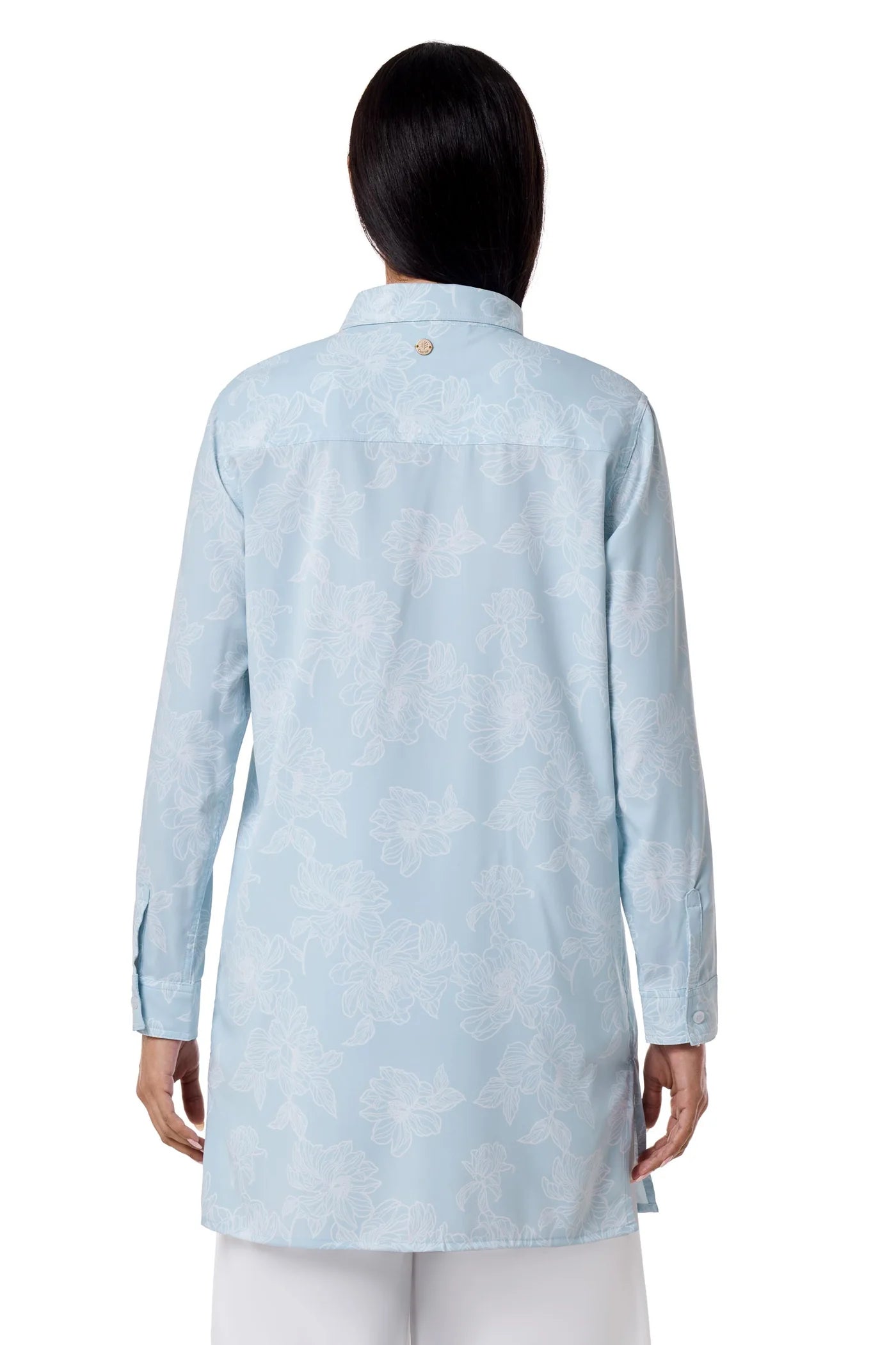 Santorini Tunic Shirt - Skyride Perfect Peony