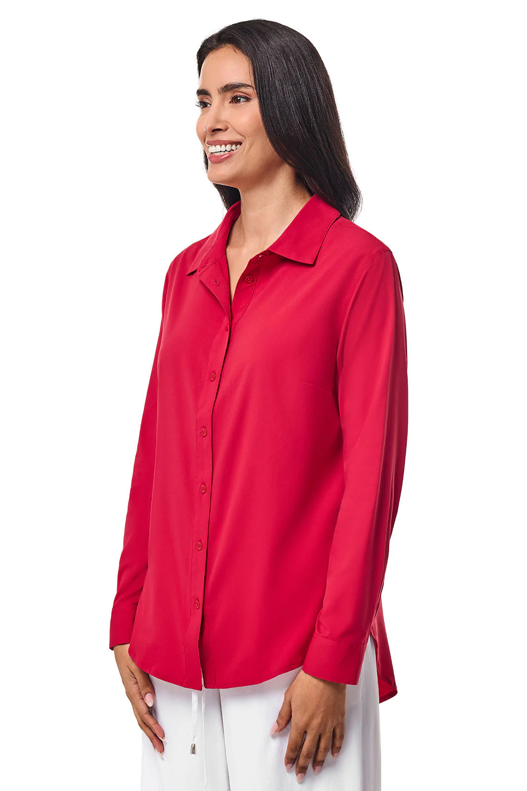 Rhodes Shirt - Cherry