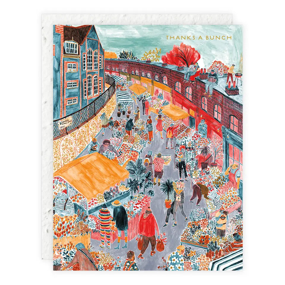 THANKS A BUNCH THANK YOU CARD