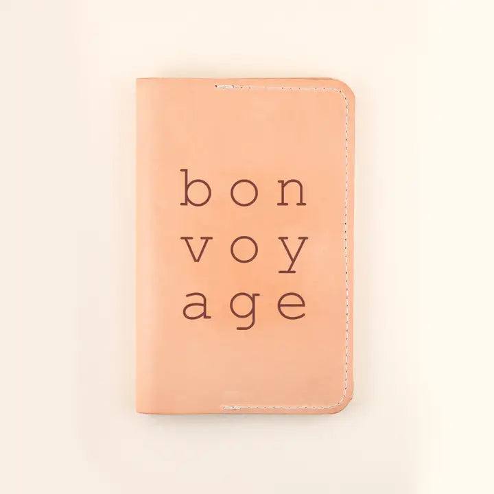 Bon Voyage Passport Cover