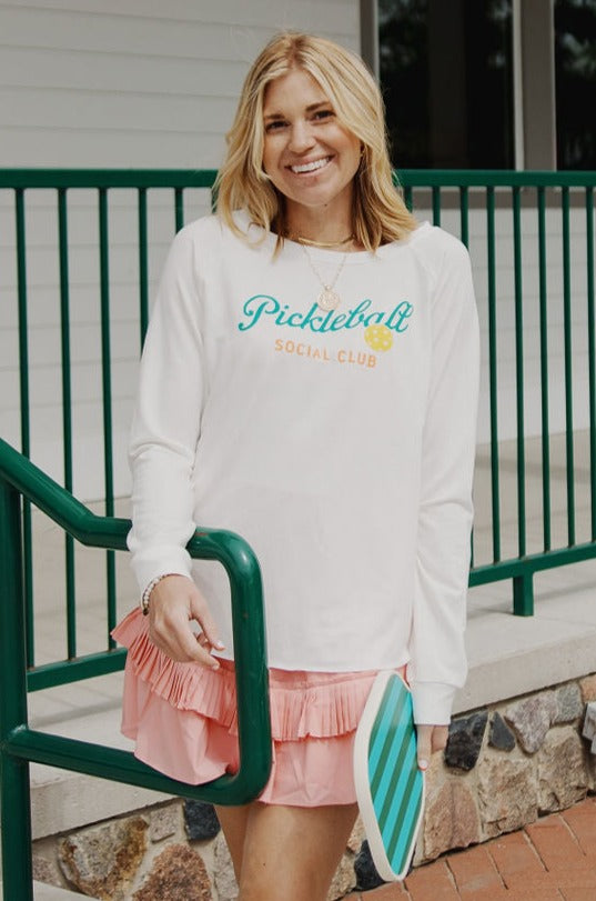 PICKLEBALL SOCIAL CLUB SWEATSHIRT