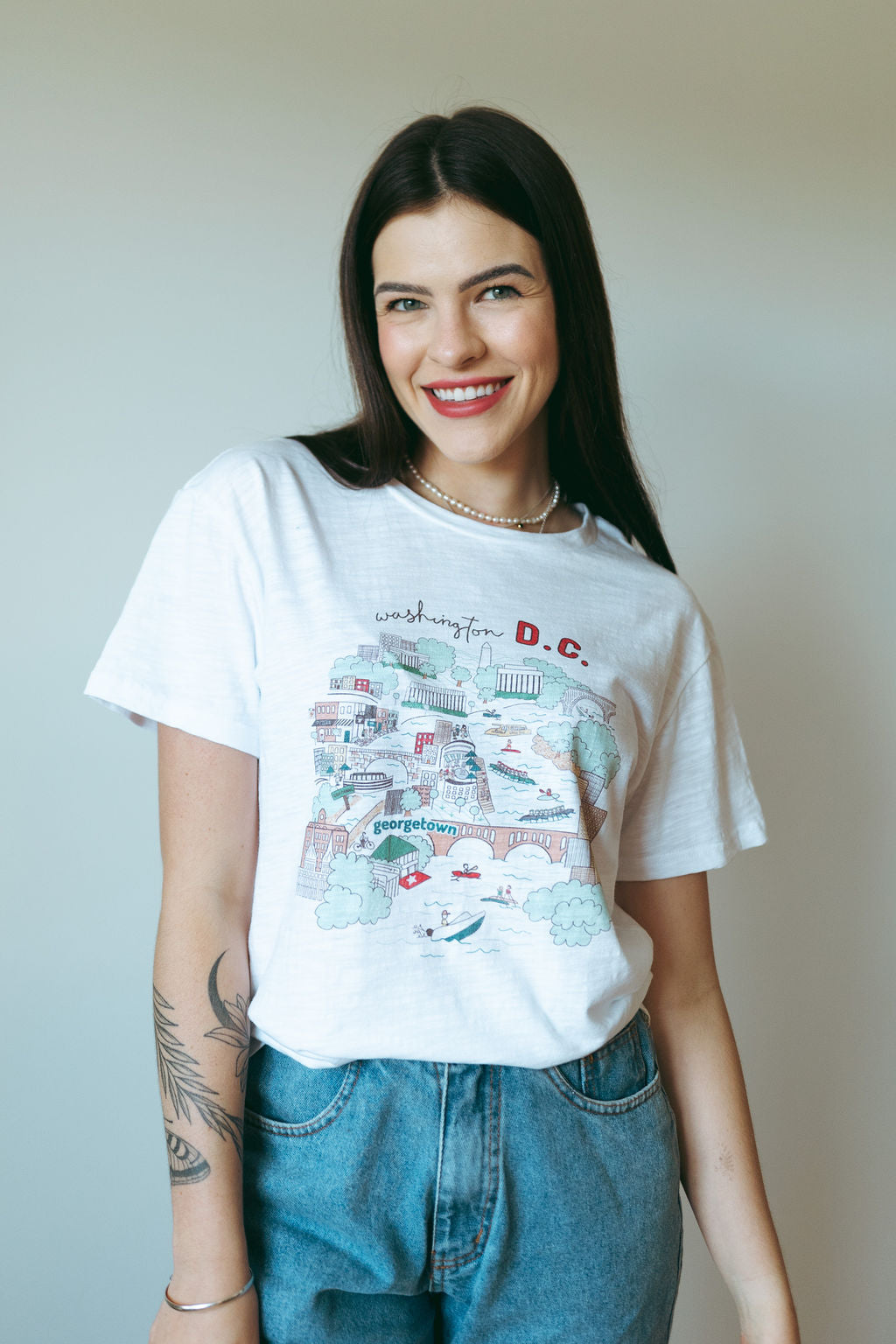 Washington DC Doodle T-Shirt