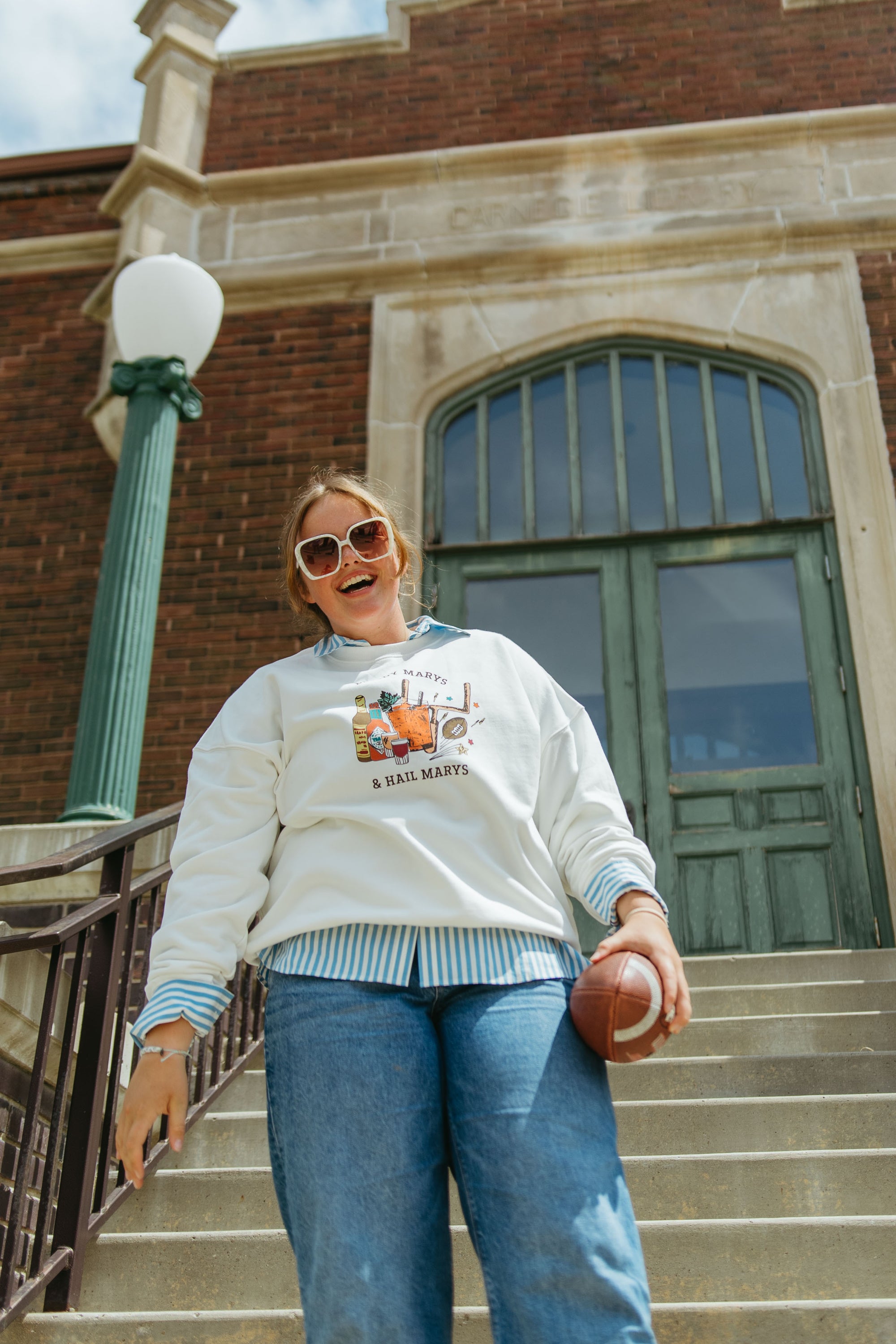 Hail Marys and Bloody Marys Unisex Sweatshirt