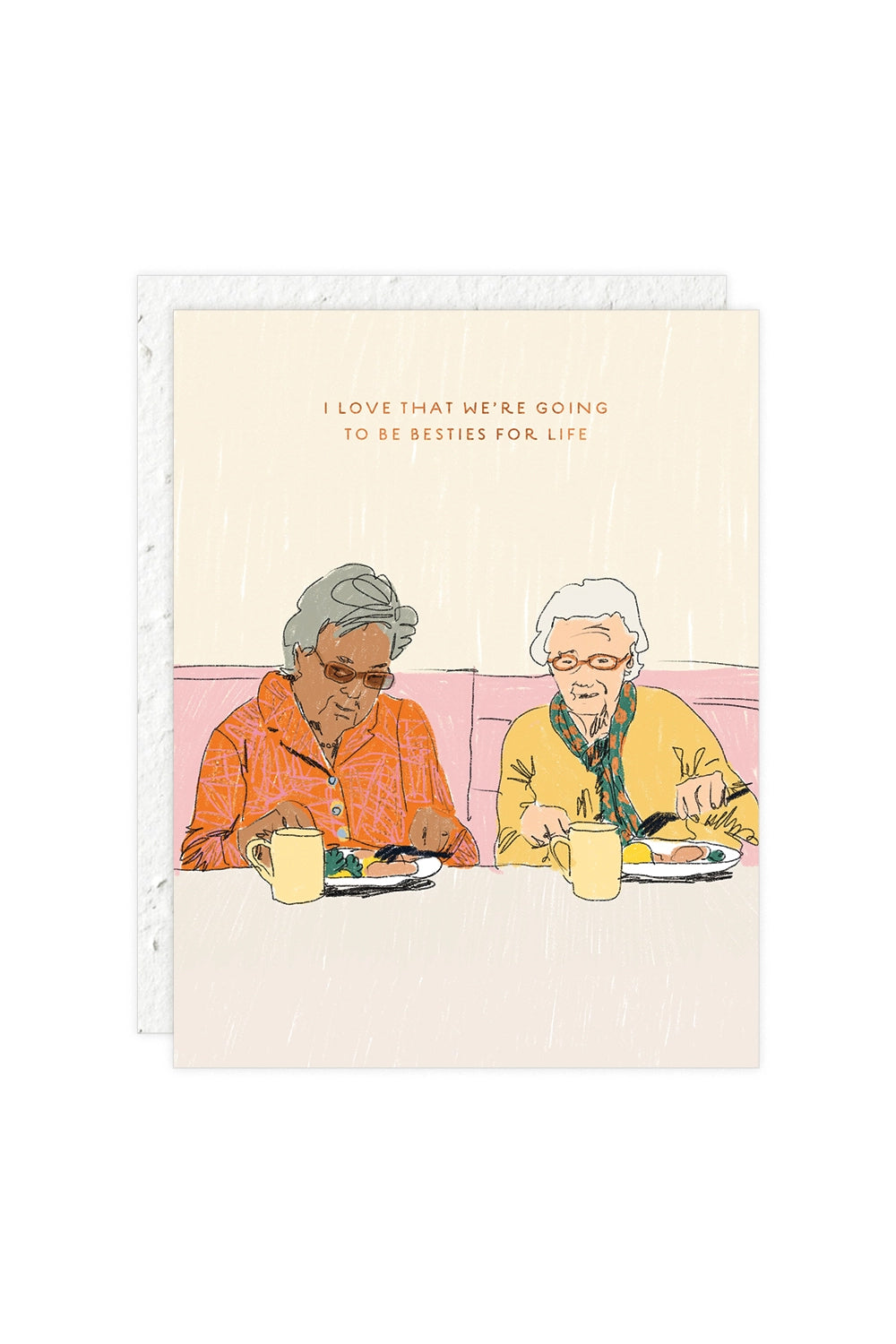 FOREVER FRIENDS – LOVE + FRIENDSHIP CARD