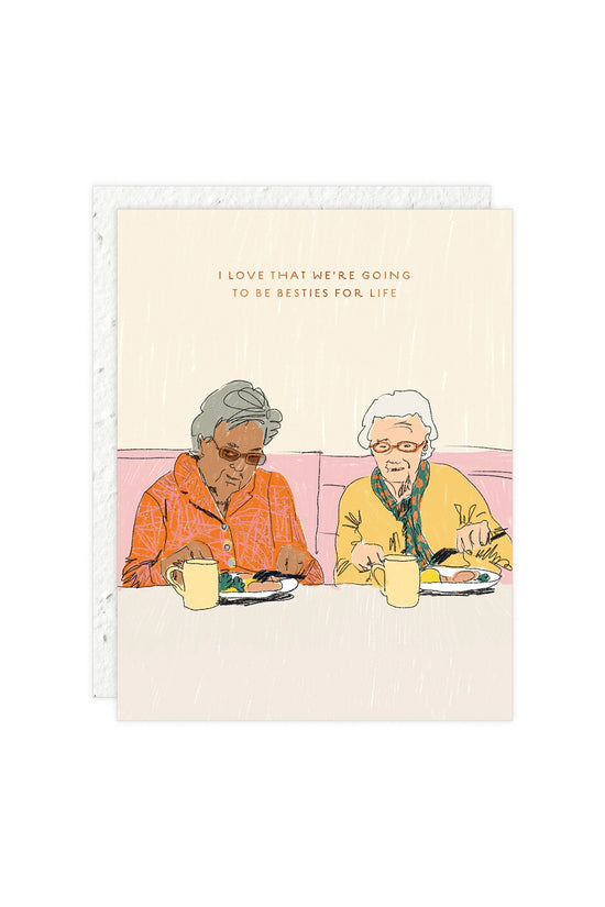 FOREVER FRIENDS – LOVE + FRIENDSHIP CARD