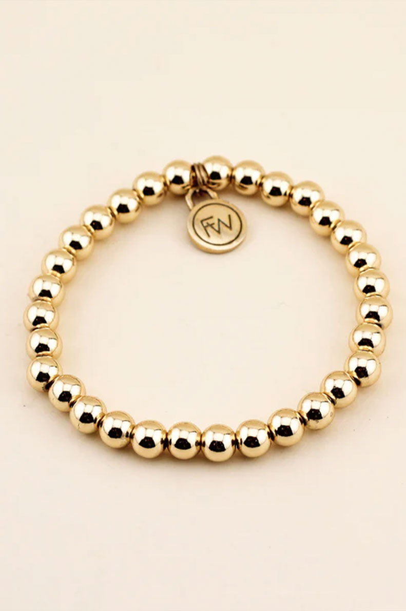 14K Gold Filled Beaded Bracelet