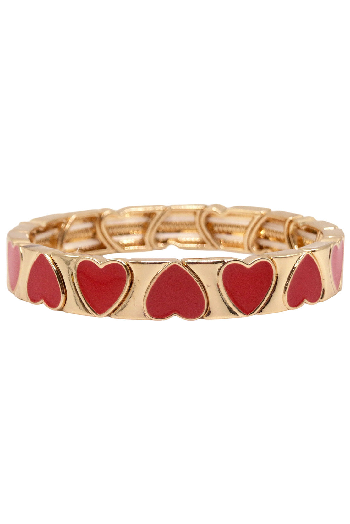 Coral Hearts Bracelet