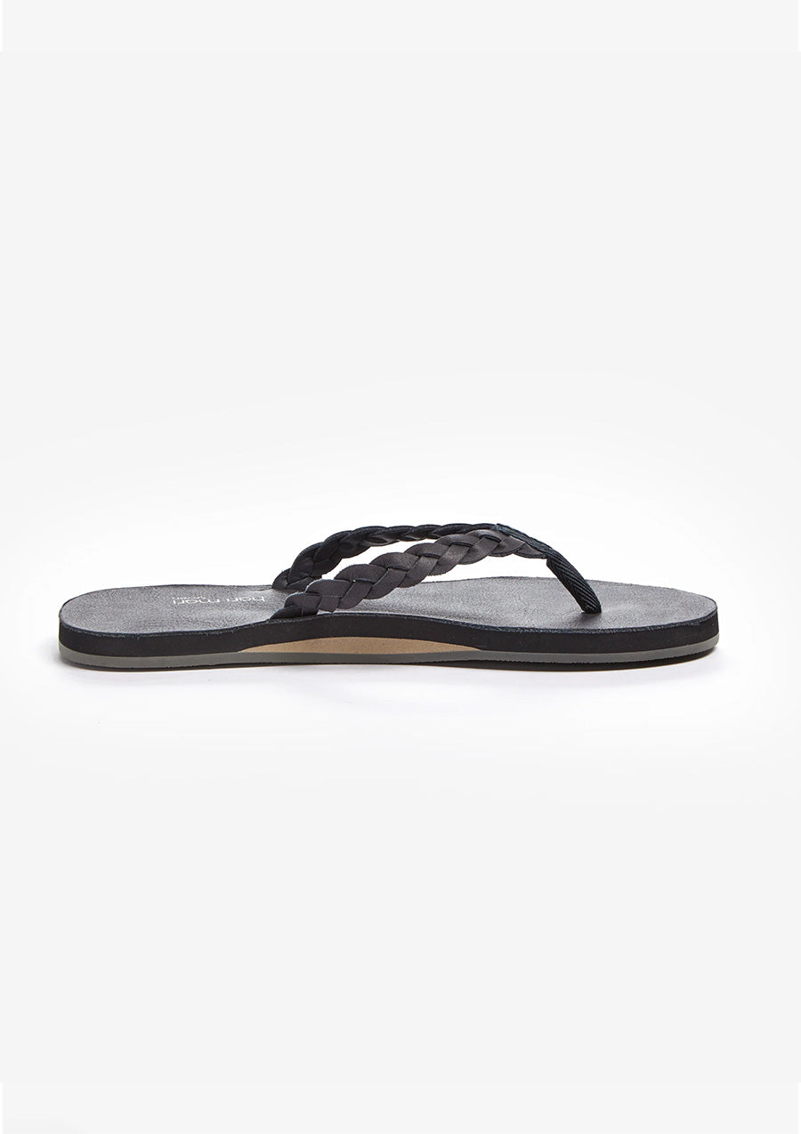 Meadows Braided Flip Flops - Storm