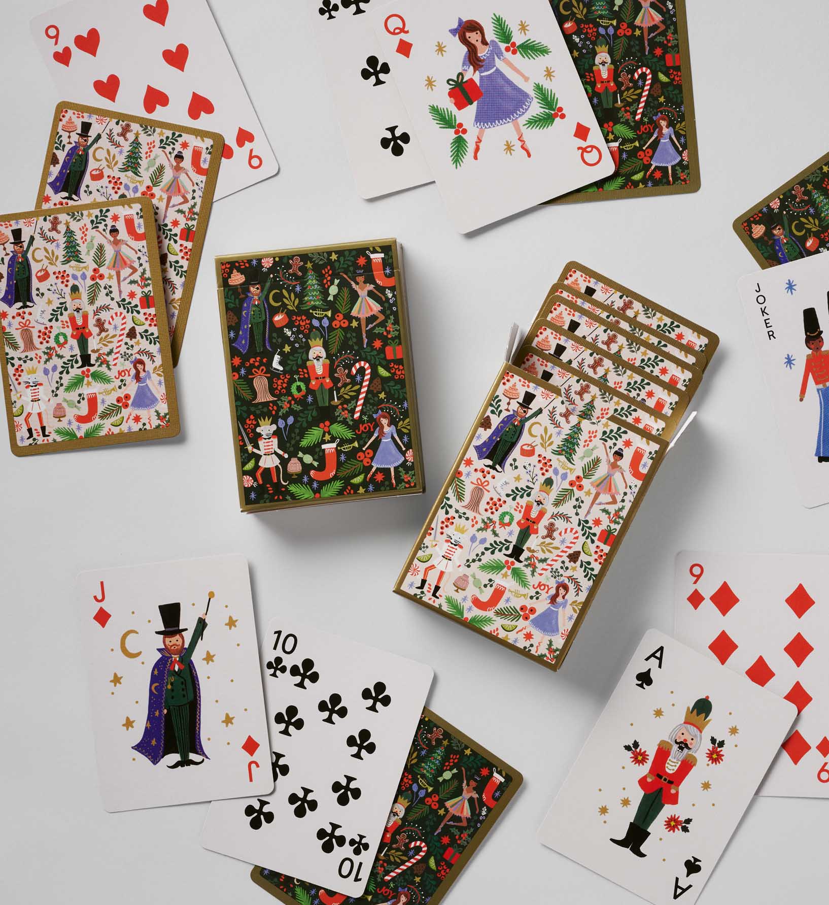 Holly Jolly Playing Card Set