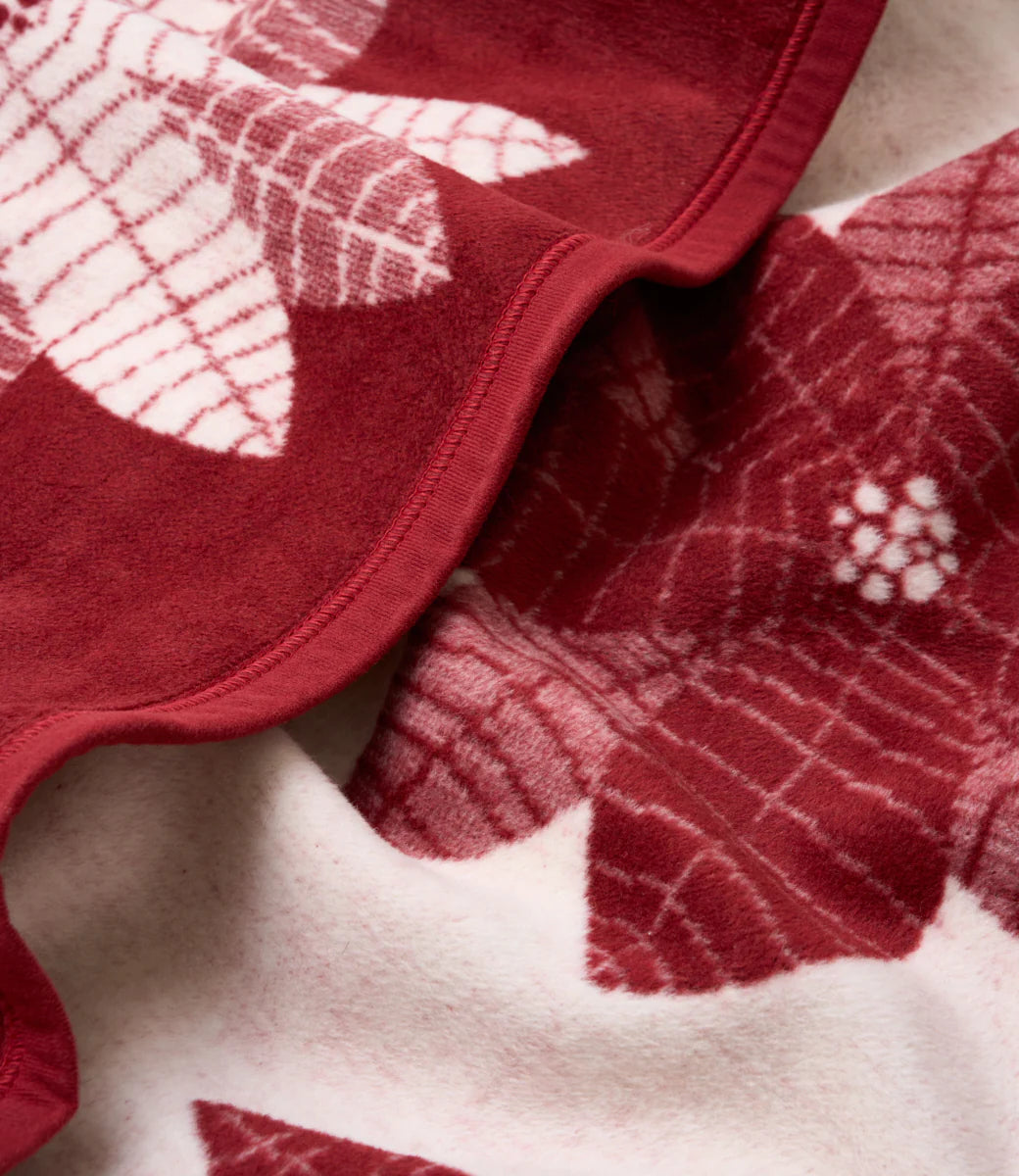 Poinsettias Blanket