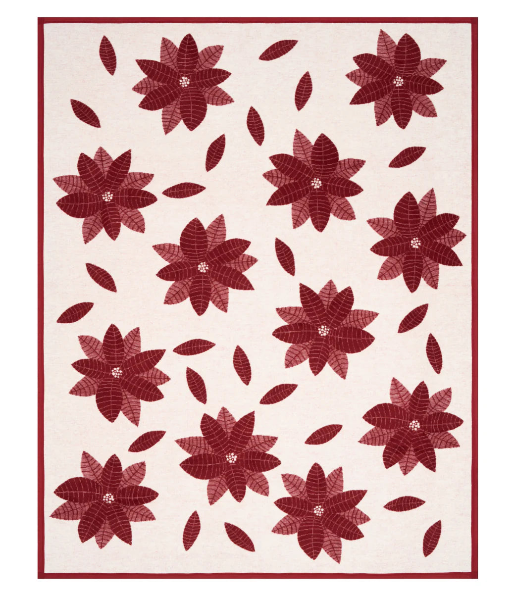 Poinsettias Blanket
