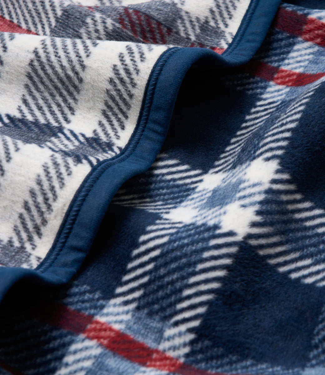 Qiunn Plaid Throw Blanket