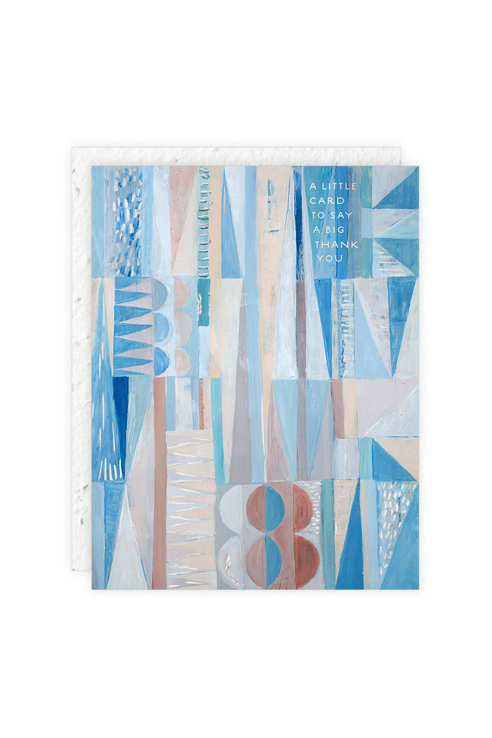 SEA GLASS – THANK YOU CARD