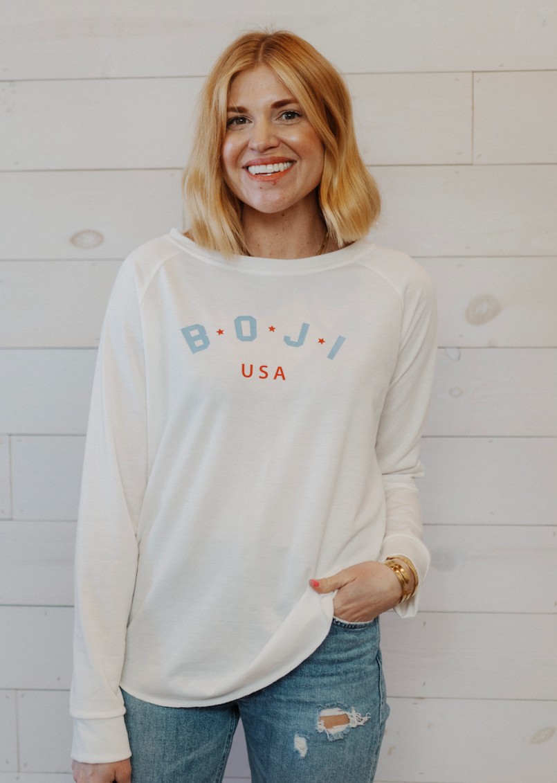 BOJI USA FRENCH TERRY PULLOVER