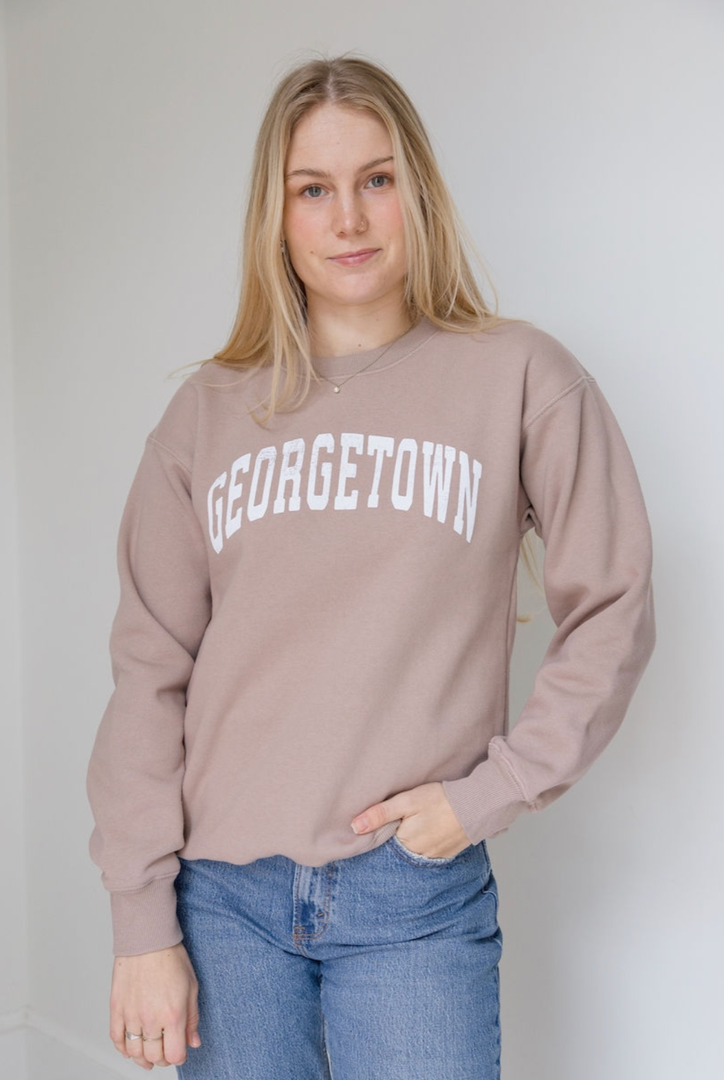 Georgetown Vintage Collegiate Sweatshirt