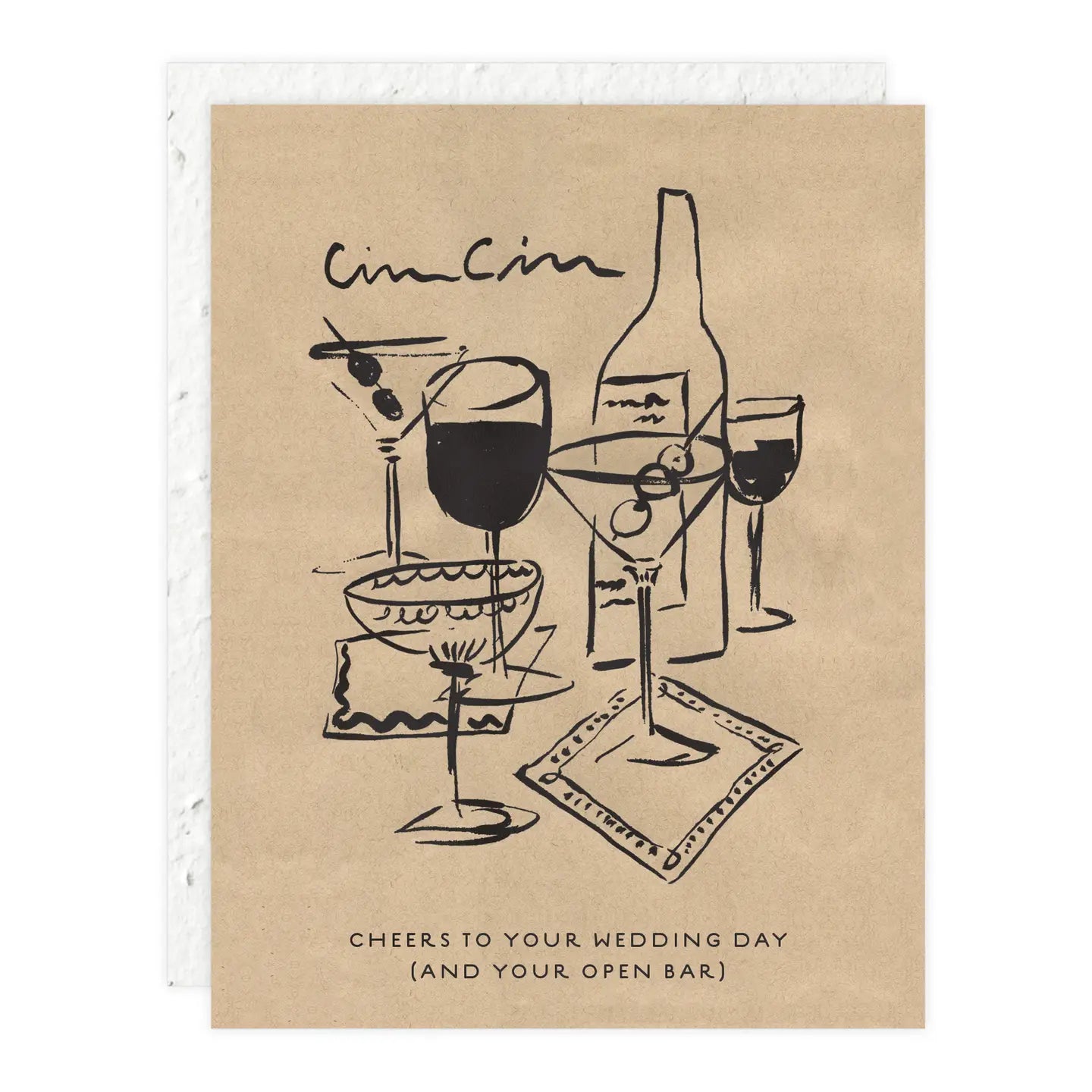 CIN CIN WEDDING CARD