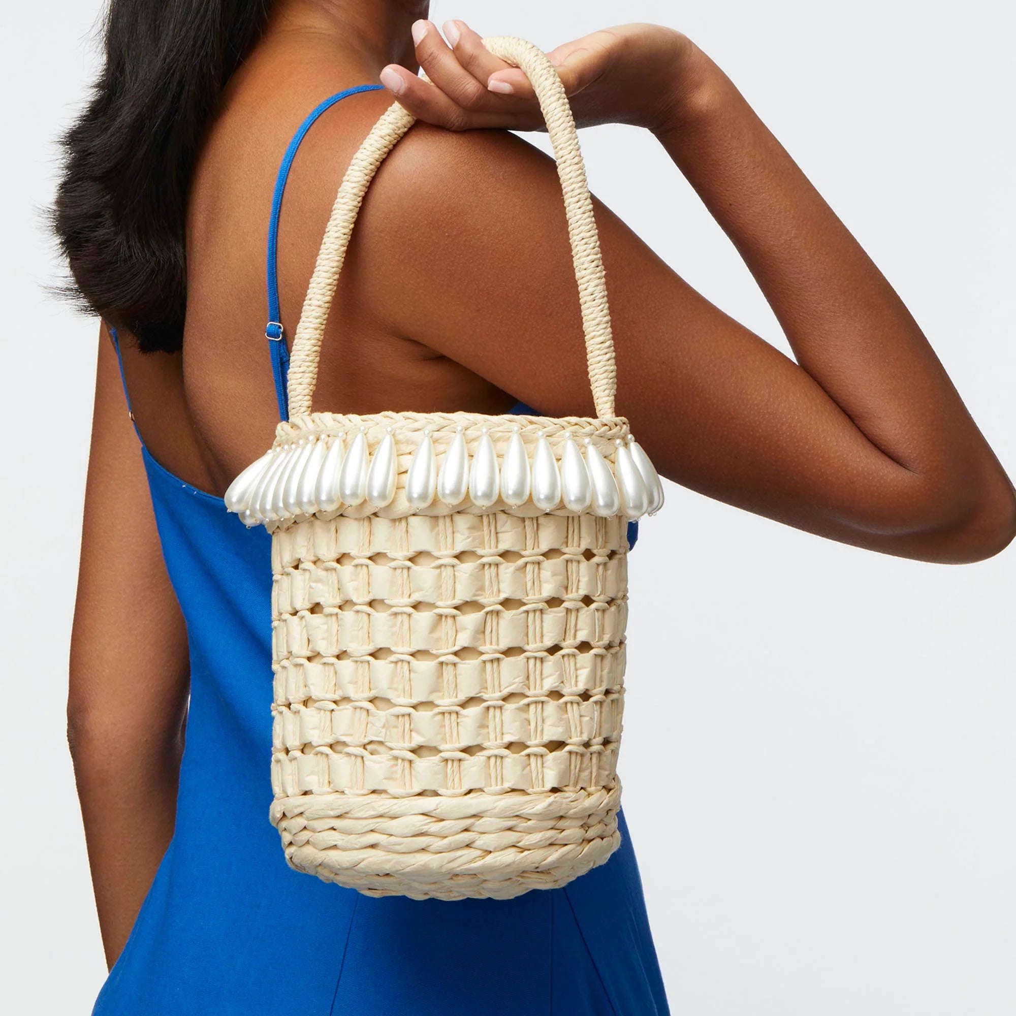 Pearl Basket Tote