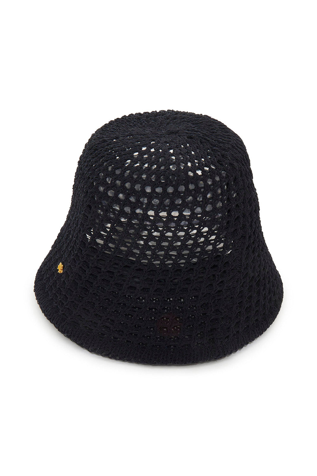 Open Weave Bucket Hat - Jet