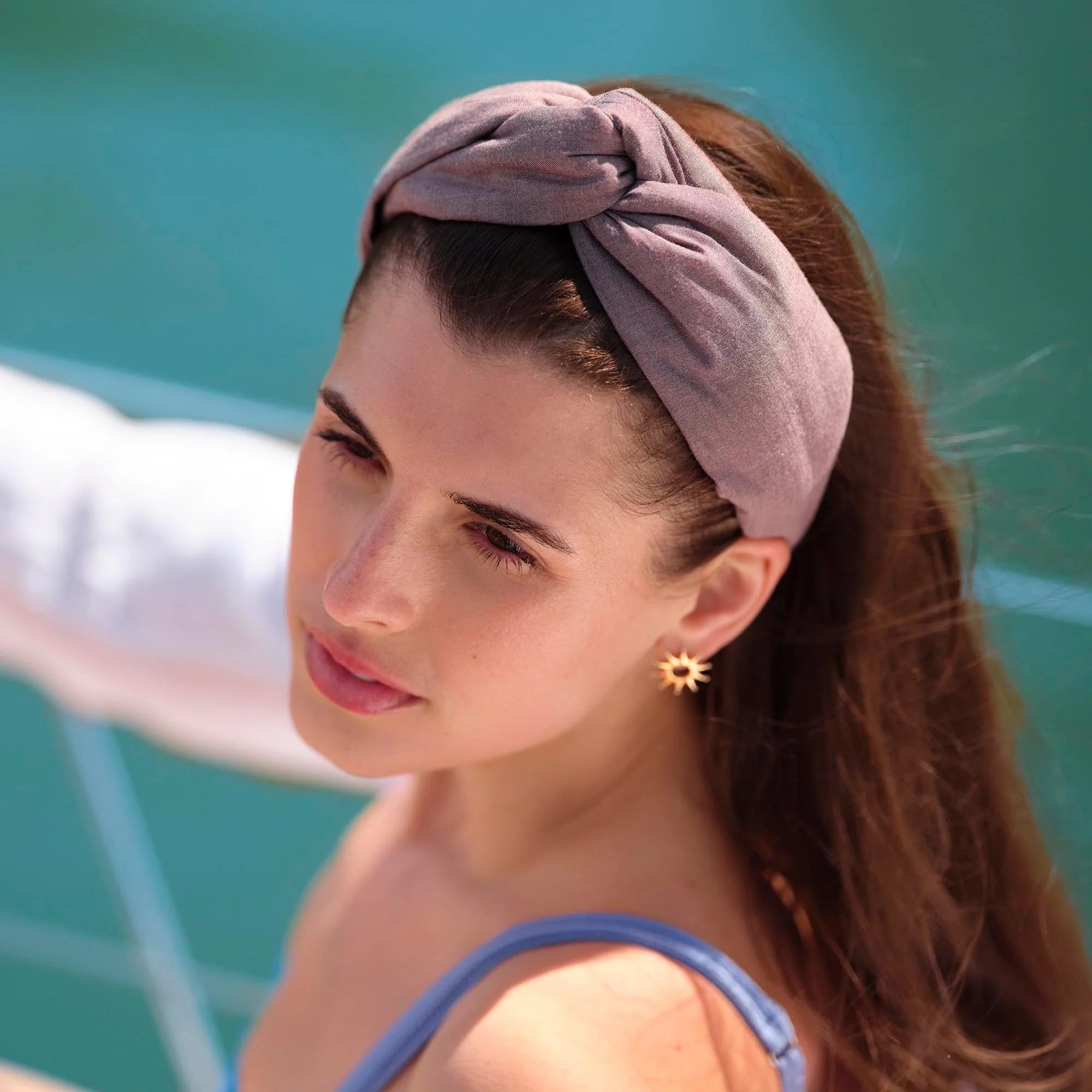 Greta Cotton Headband - Fawn