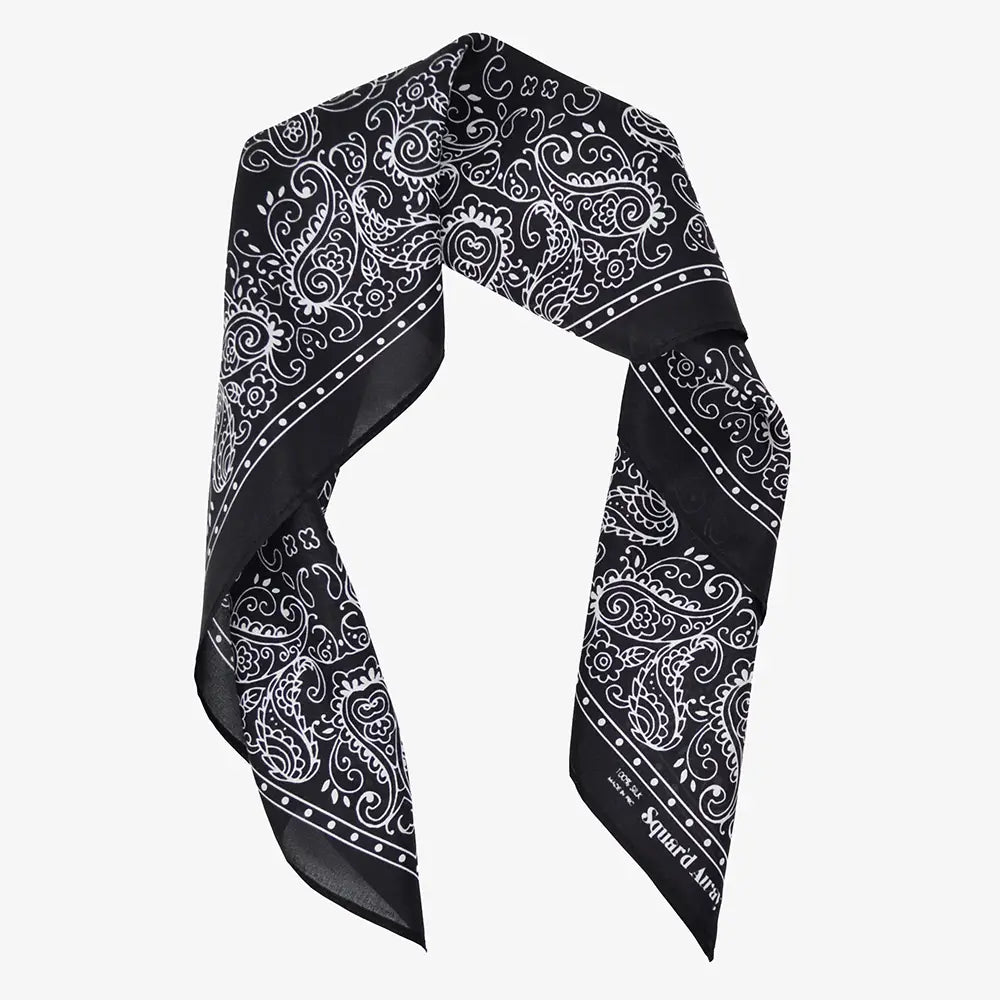 The Badlands Square Scarf - Black