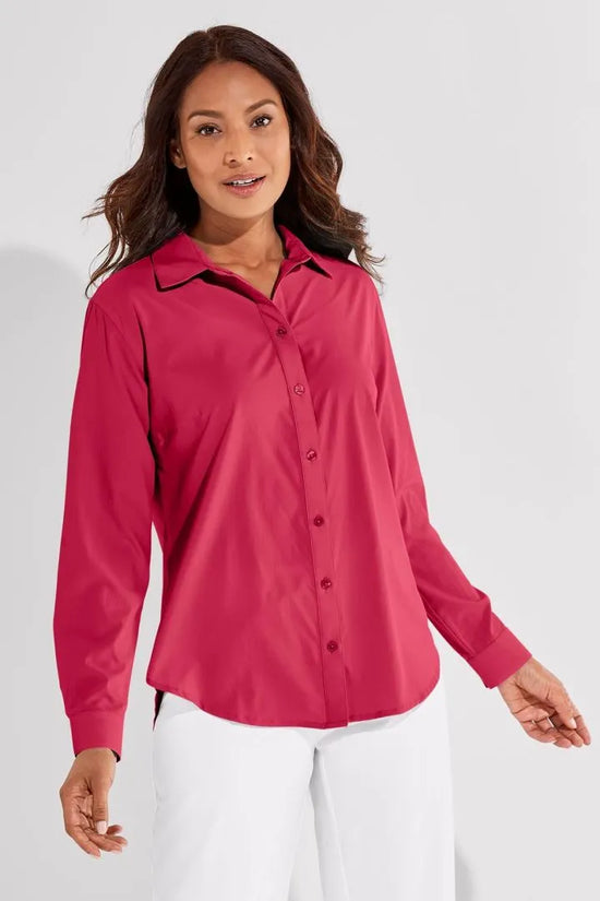 Load image into Gallery viewer, RHODES SHIRT LUSH MAGENTA
