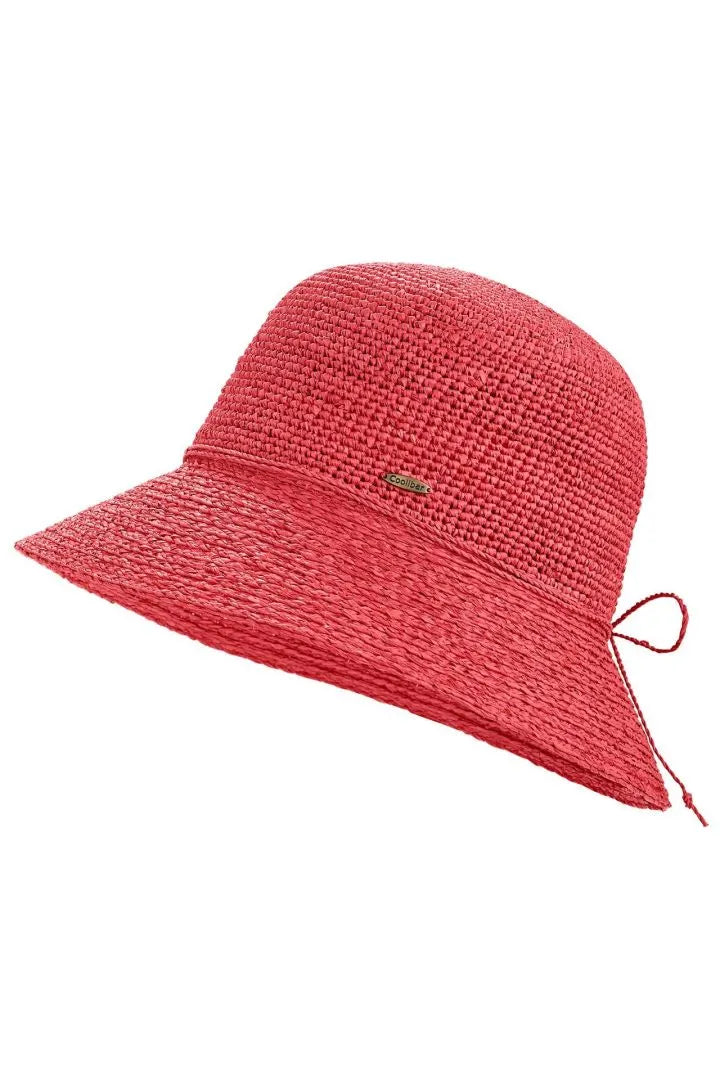Load image into Gallery viewer, CAROLINA SUMMER CLOCHE RADIANT CORAL
