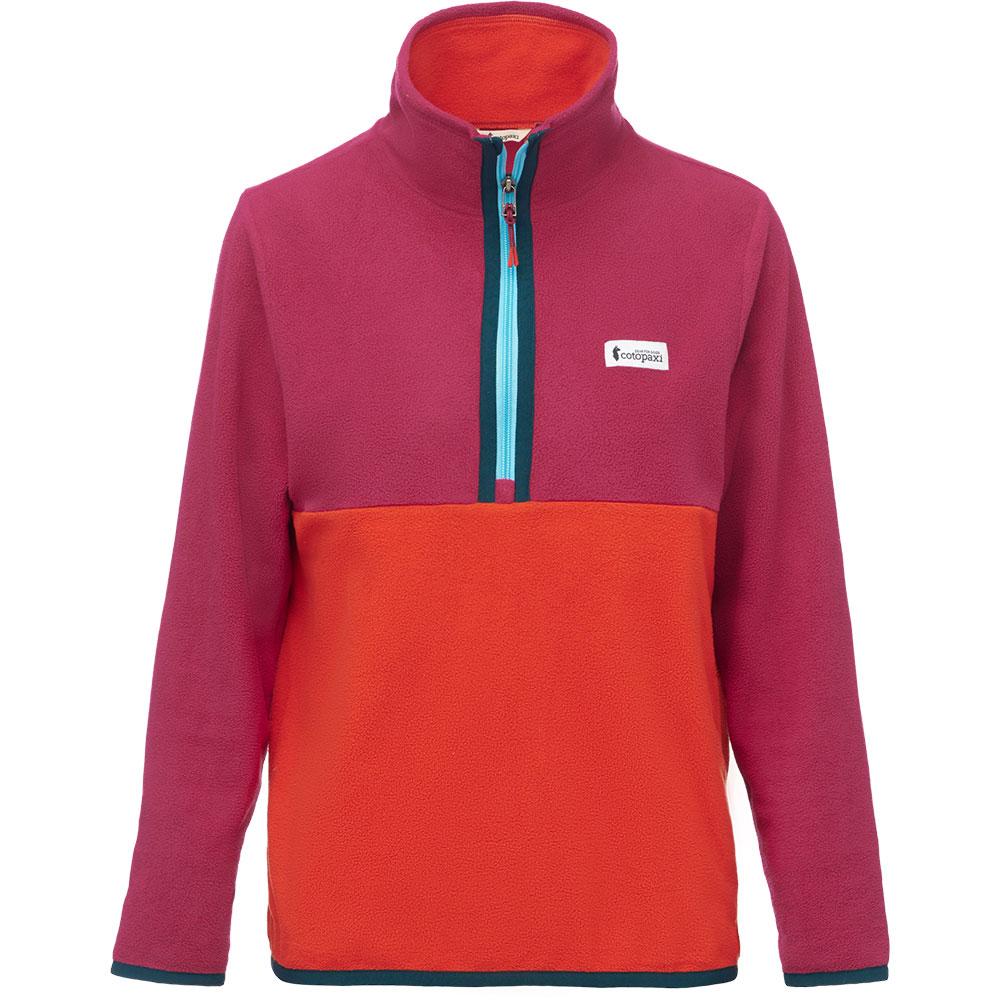 Cotopaxi Amado Fleece Pullover, Raspberry & Canyon