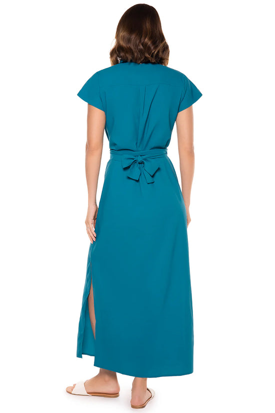 ESPANOLA WAY DRESS TEAL