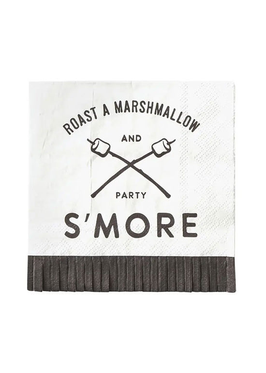 Load image into Gallery viewer, S&amp;#39;MORES PARTY PAPER NAPKINS
