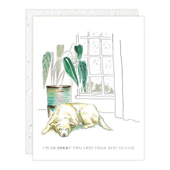 BEST FRIEND PET SYMPATHY CARD