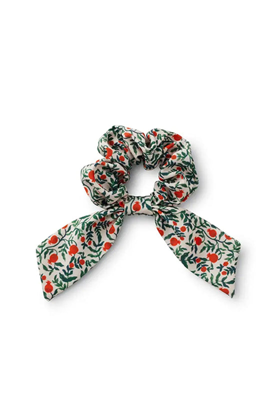 CHRISTMASTIDE POMEGRANATE SCRUNCHIE