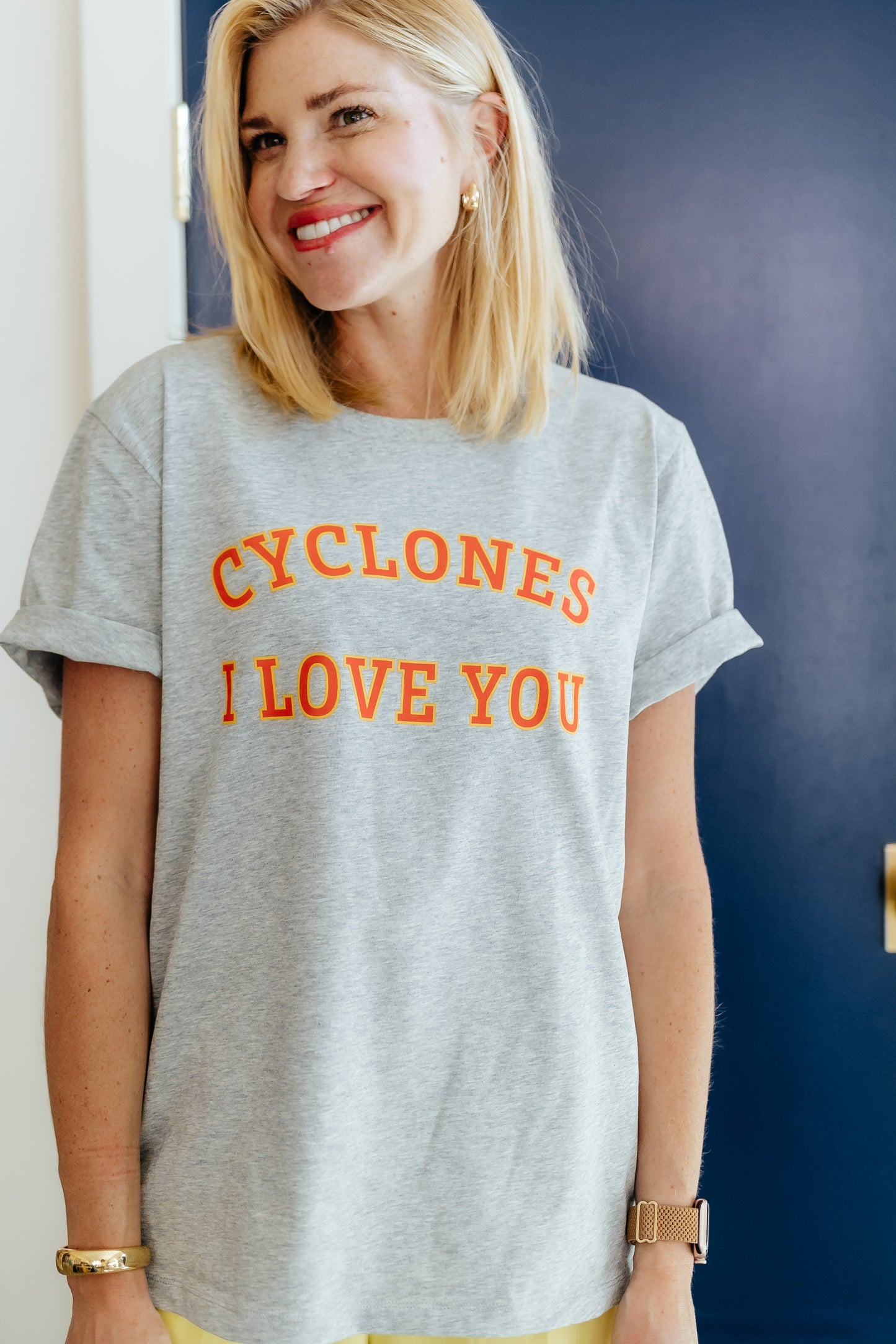 CYCLONES I LOVE YOU UNISEX T-SHIRT