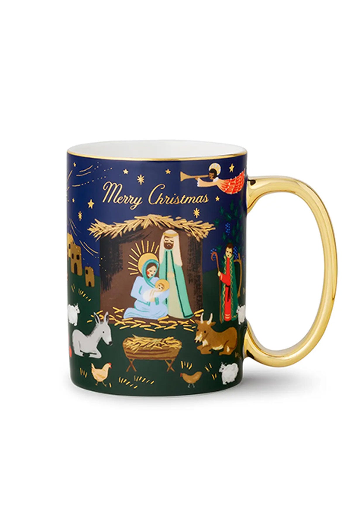 NATIVITY SCENE PORCELAIN MUG