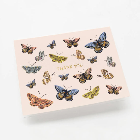 MONARCH THANK YOU CARD