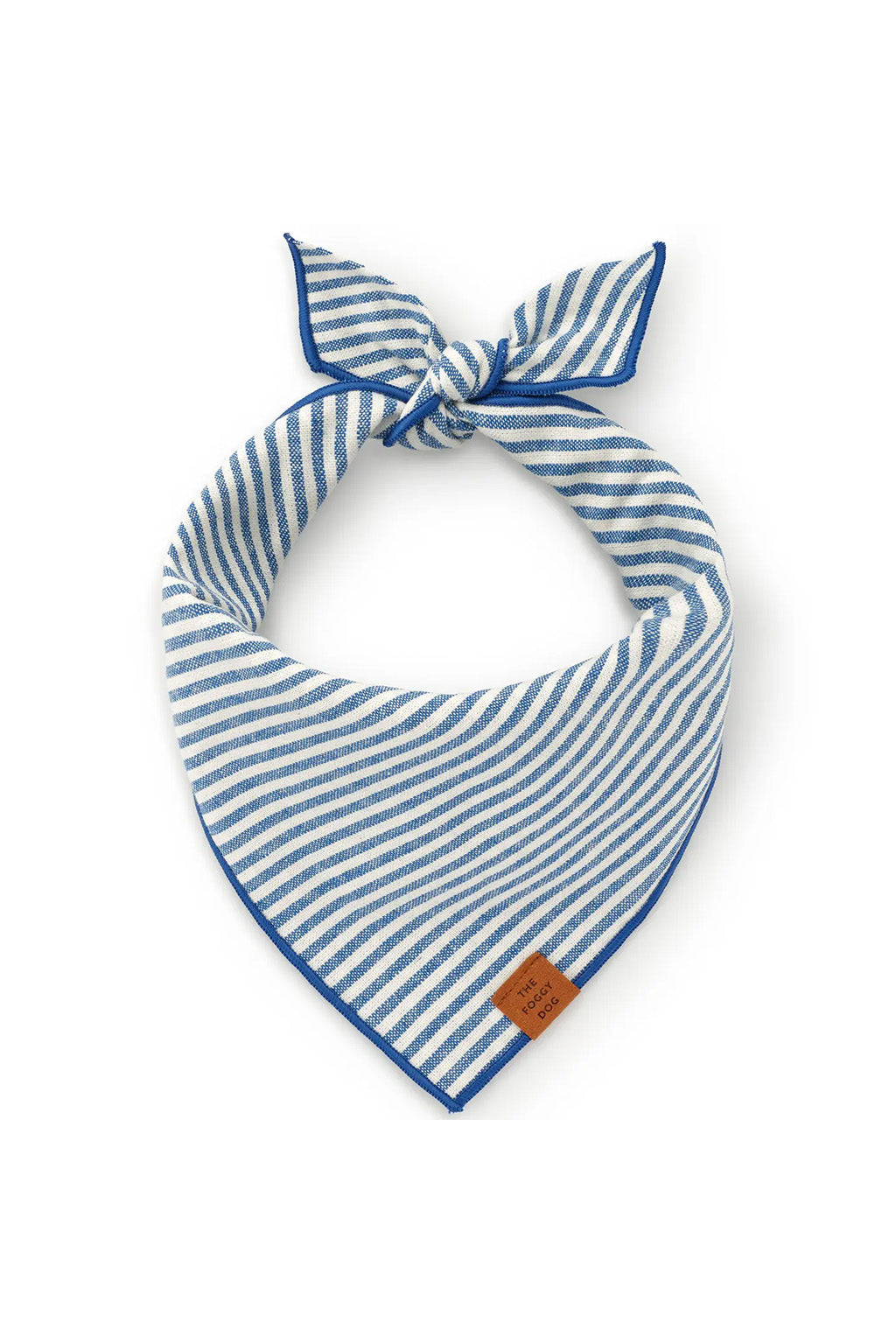 LAKE BLUE STRIPE DOG BANDANA