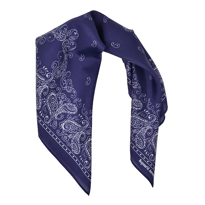 The Badlands Square Scarf - Navy