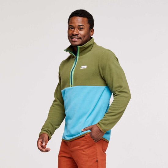 Cotopaxi Amado Fleece Pullover, Pine & Poolside