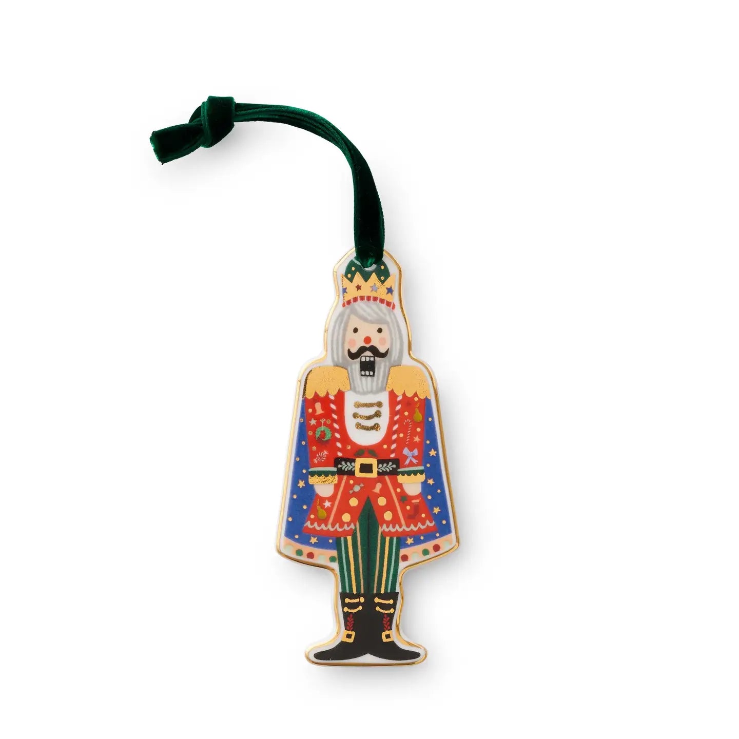 NUTCRACKER BRIGADE PORCELAIN ORNAMENT