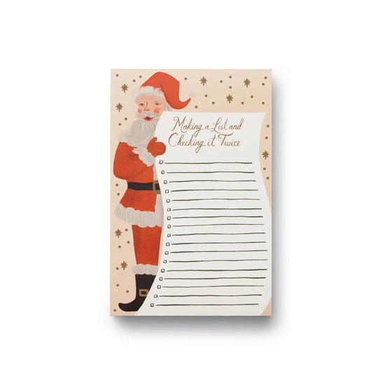 SANTA'S LIST NOTEPAD