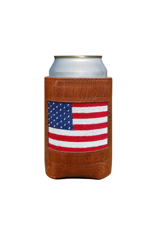 AMERICAN FLAG CAN COOLER