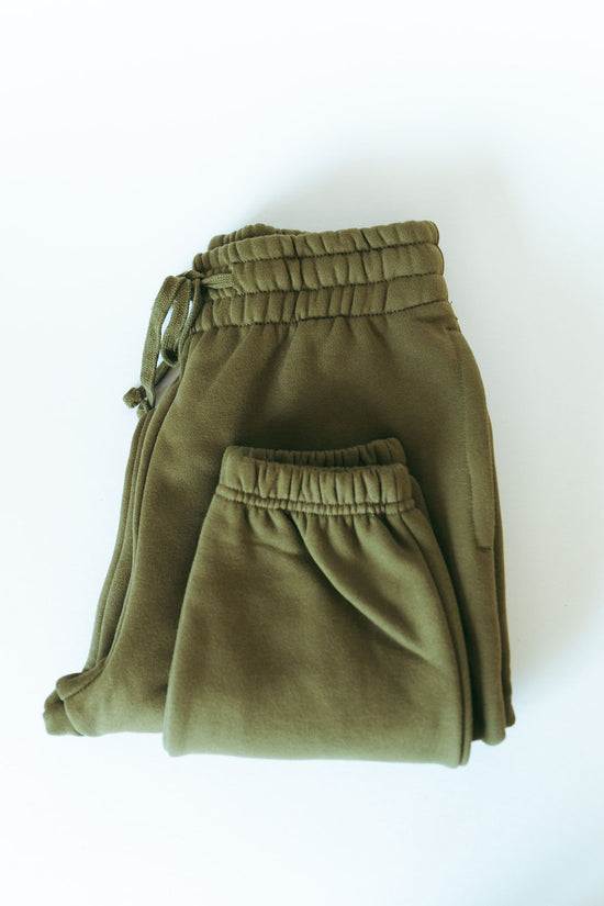 JOGGER SWEATPANTS OLIVE