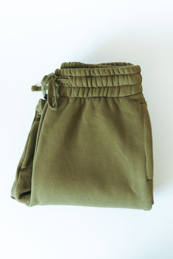 JOGGER SWEATPANTS OLIVE