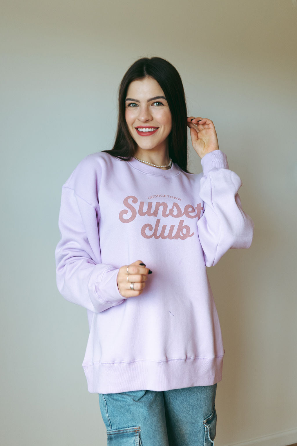 Georgetown Sunset Club Unisex Sweatshirt