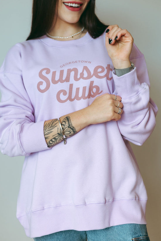 Georgetown Sunset Club Unisex Sweatshirt