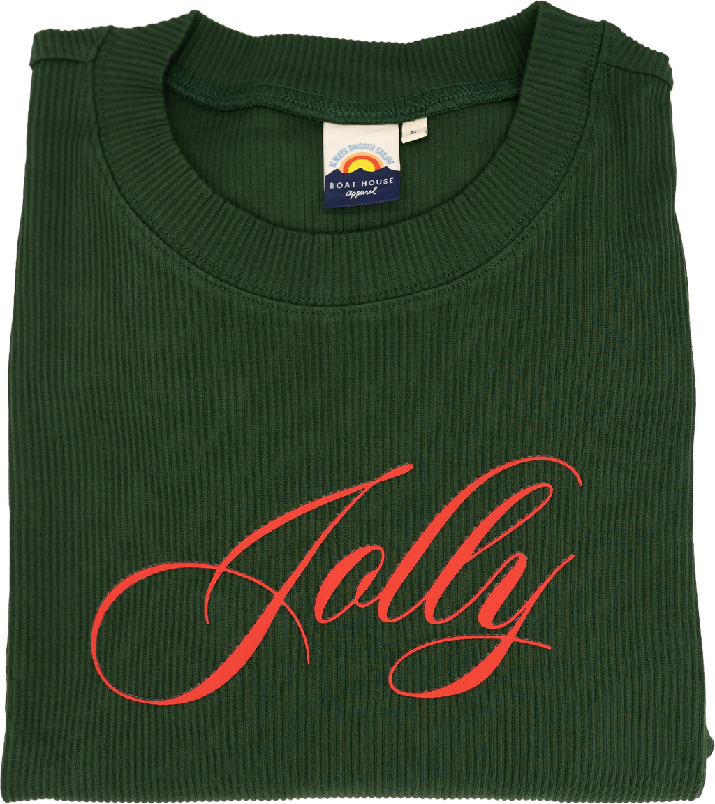 JOLLY RIBBED SWEATSHIRT