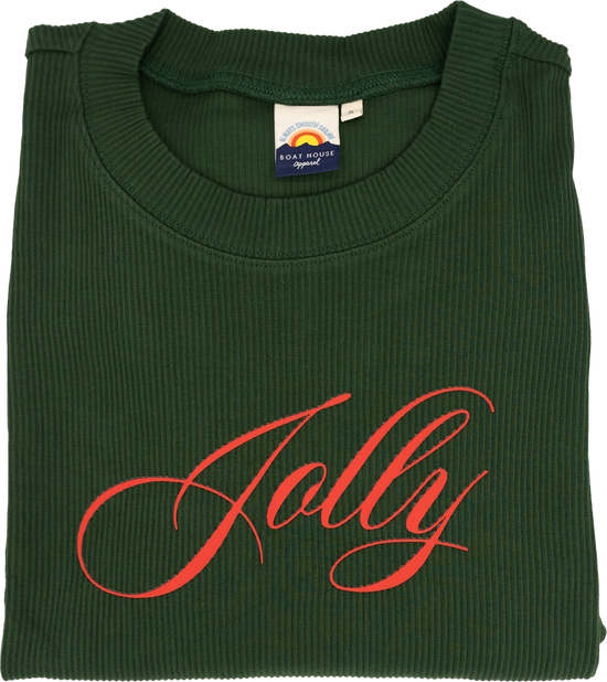 JOLLY RIBBED SWEATSHIRT