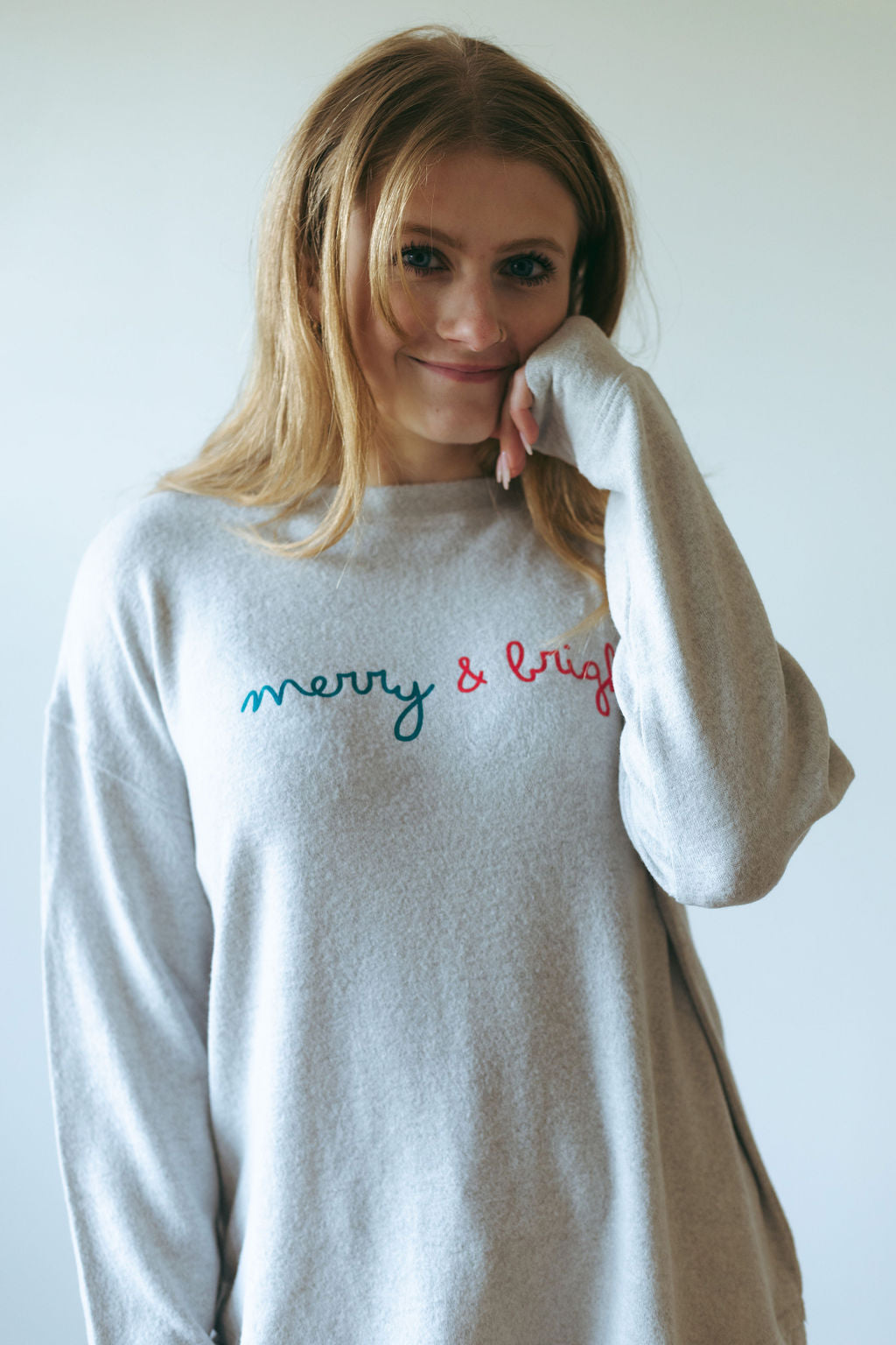 MERRY & BRIGHT COZY SWEATER