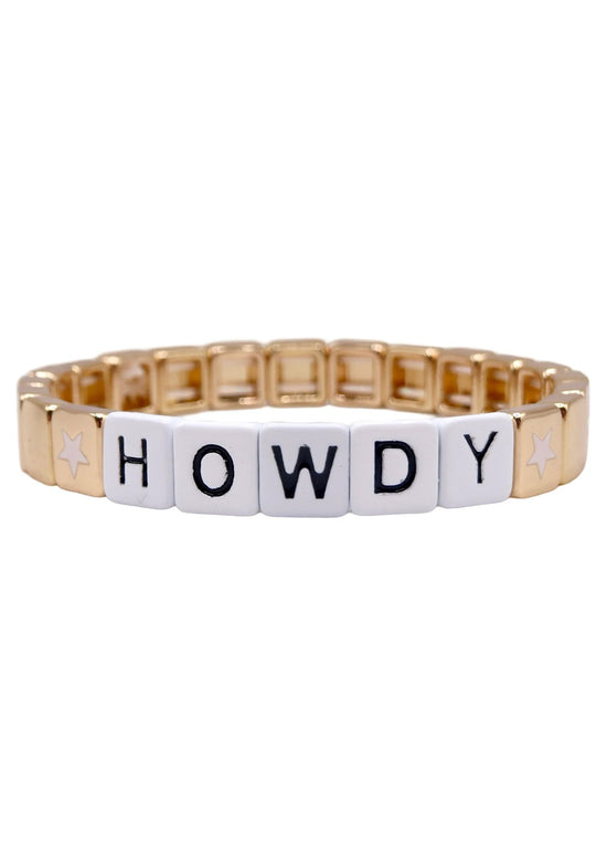 HOWDY TILE BRACELET