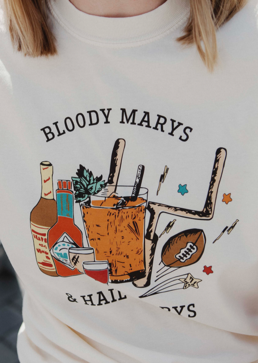 BLOODY MARYS & HAIL MARYS T-SHIRT